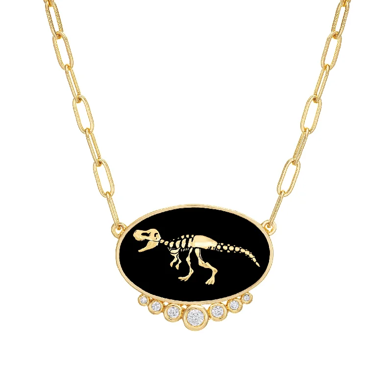 Long Chain Necklace-Jurassic Necklace