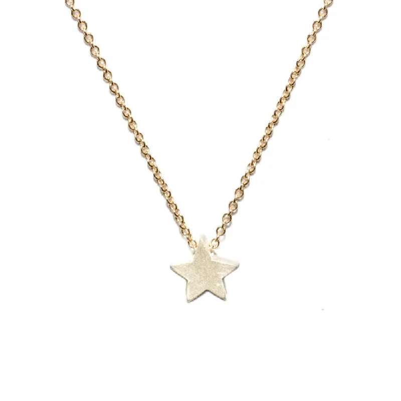 Multi-Layer Necklace-<!--NK165-->star button necklace