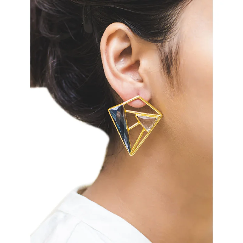 Small Hoop Earrings-VARNIKA ARORA Sais Multi-Color Earrings