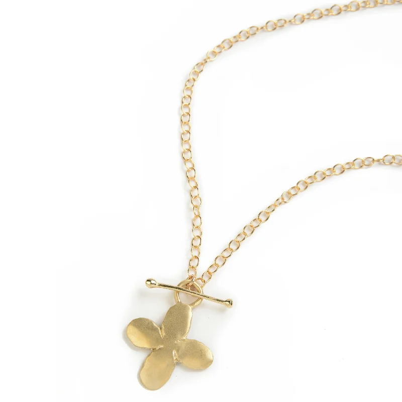 Classic Chain Necklace-Dogwood Cross Necklace