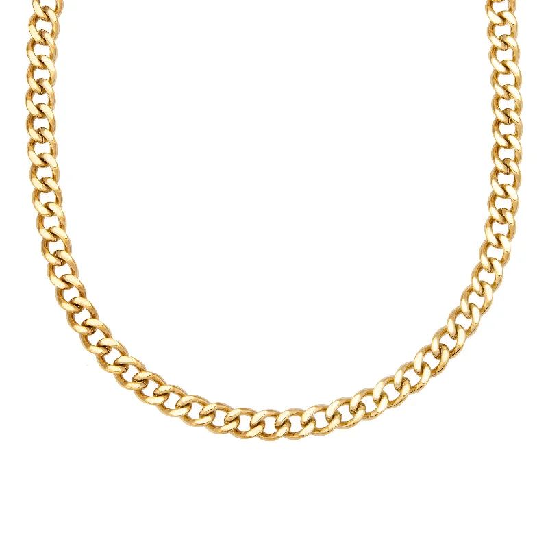 Modern Chain Necklace-Vesper Necklace