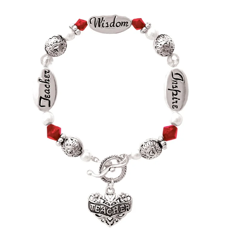 Custom Bracelet with Initials-Teacher Expressly Yours Bracelet