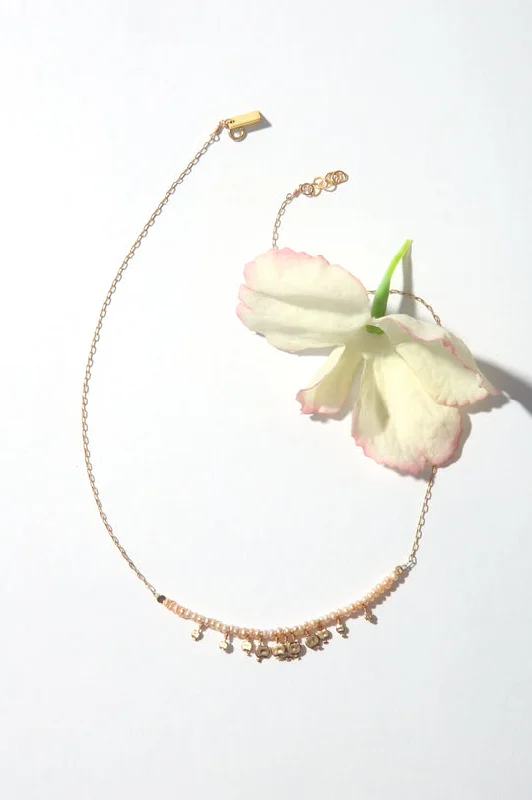 Classic Diamond Necklace-GARDEN CLUSTER NECKLACE