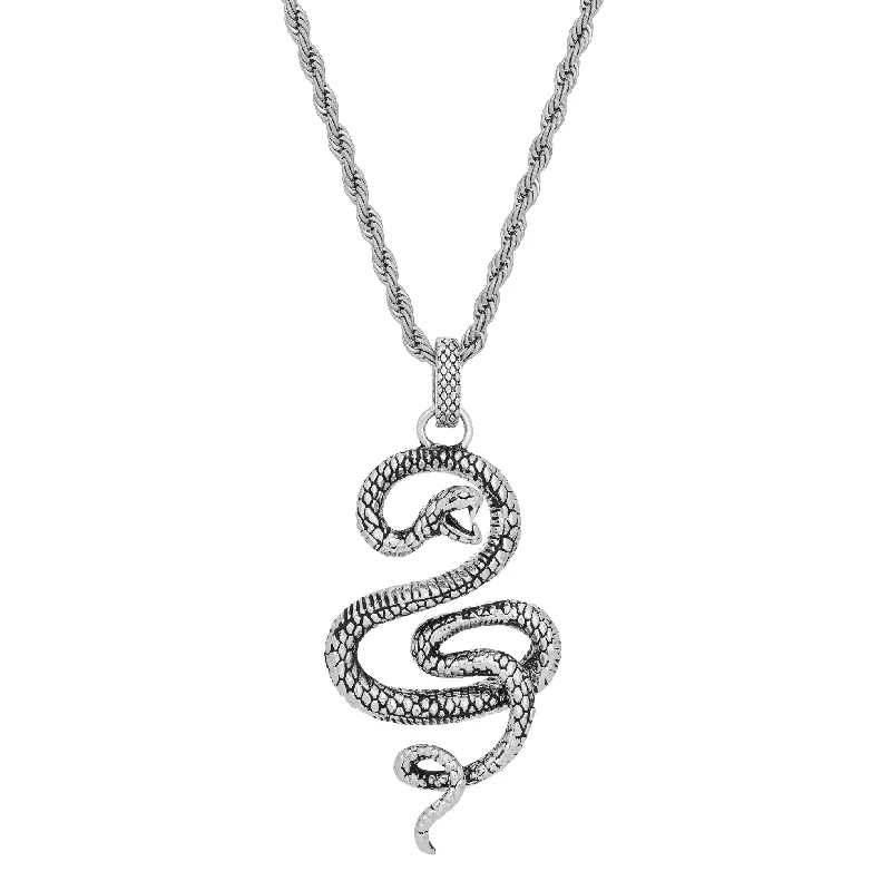 Wedding Necklace for Bridesmaids-Python Necklace